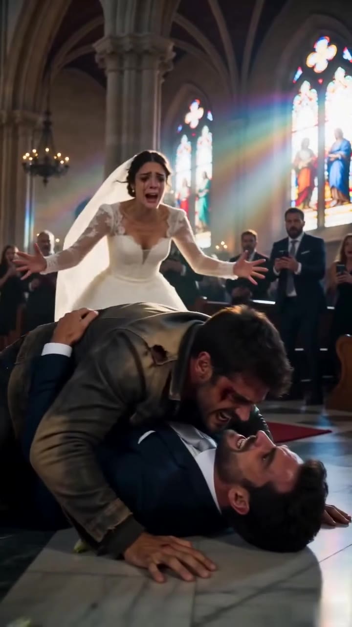 La bofetada en el altar que reveló el secreto más oscuro de mi boda