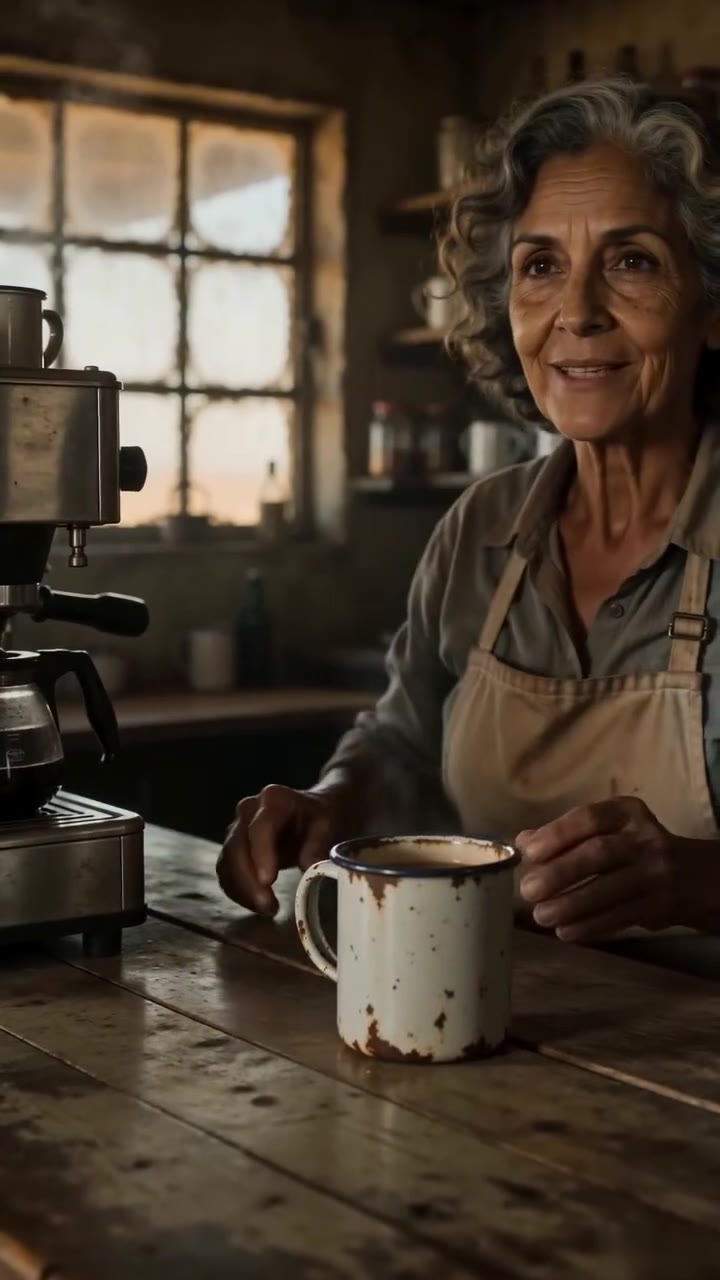 La camarera que alimentó a una anciana sin saber quién era su hijo