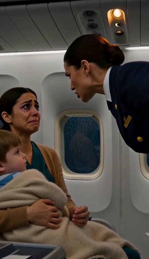 La doctora que salvó a mi hijo me expulsó del avión, pero el Capitán tenía otros planes