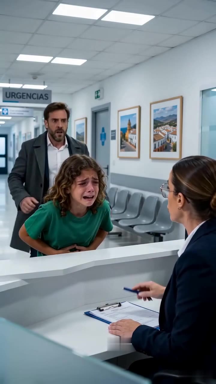 La fría recepcionista que ignoró a mi hija enferma ocultaba un secreto familiar imperdonable