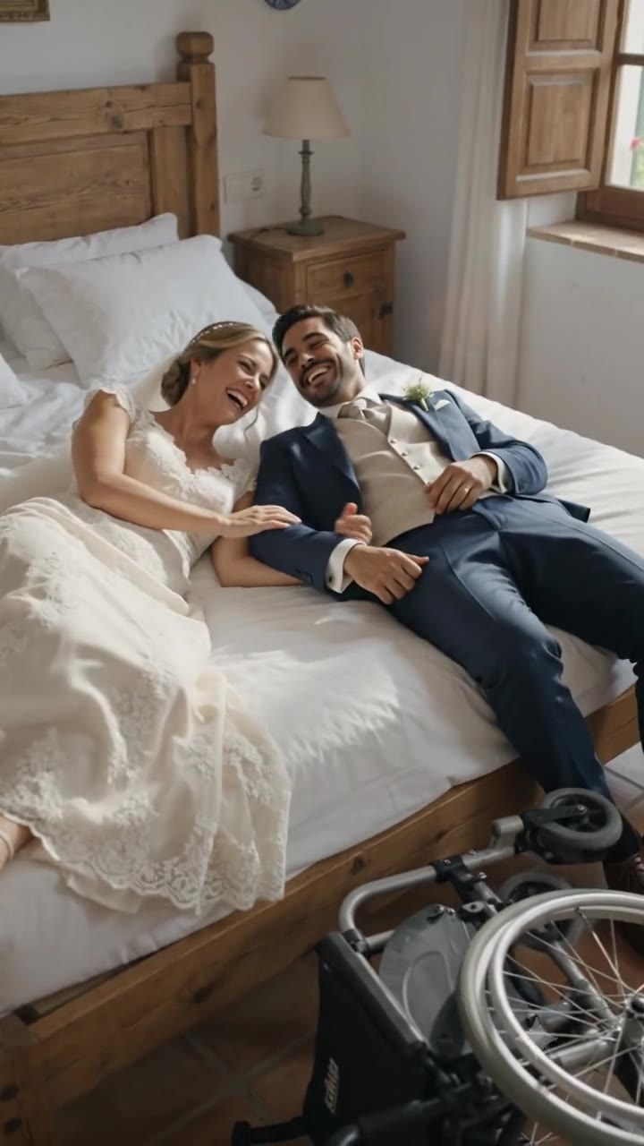 La risa de mi esposo en silla de ruedas ocultaba una verdad dolorosa