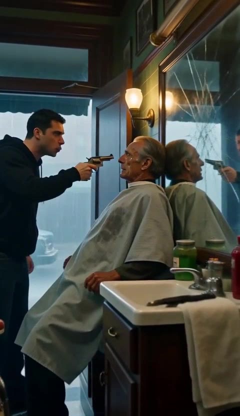 Le Barbier Ancien Cherchait la Paix, Mais le Passé de Son Fils Revenait le Henter Brutalement