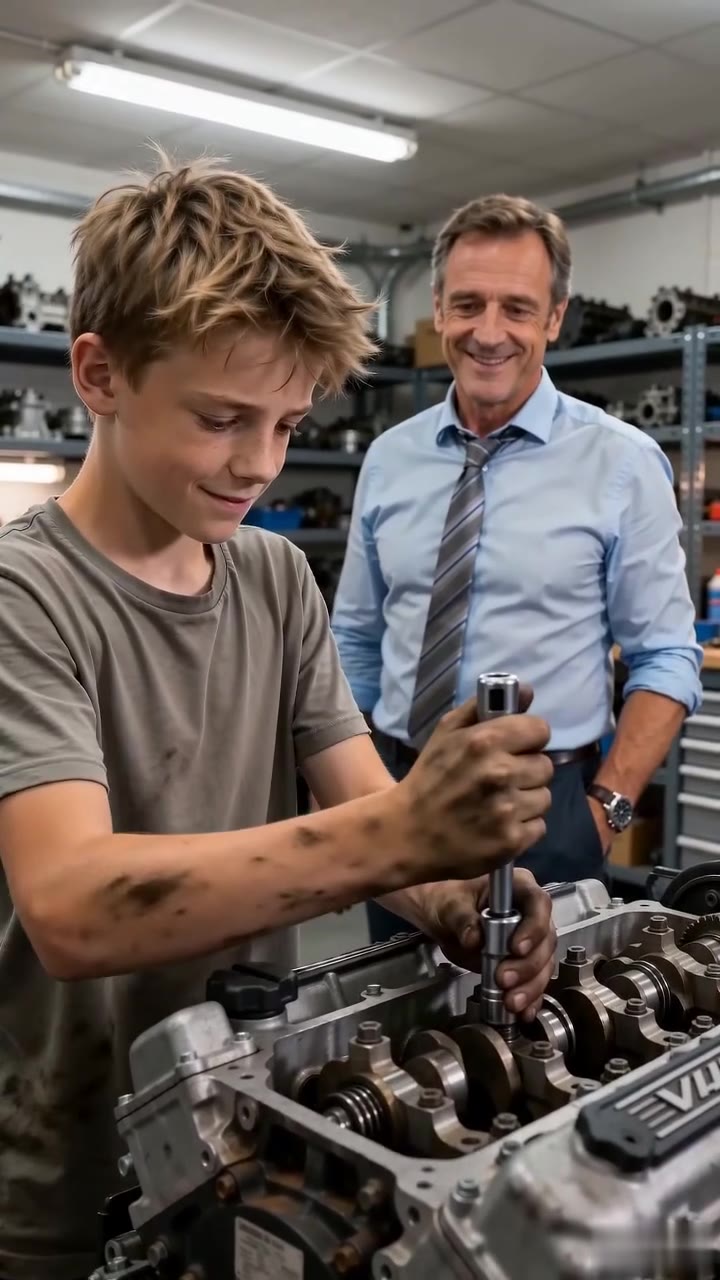 Le secret caché dans le moteur de mon fils a bouleversé notre vie