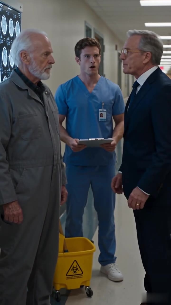 Legendary Surgeon Dismissed As Janitor, Then Proves Arrogant Intern Dead Wrong In Shocking Way!