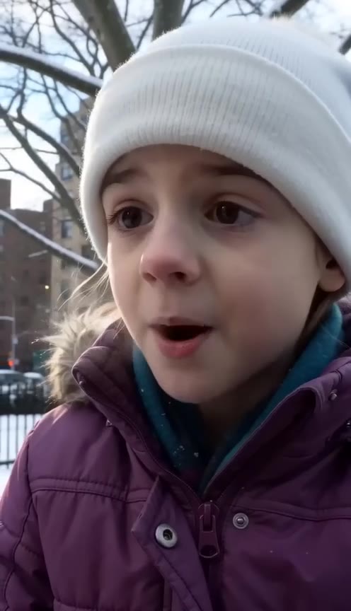 A Little Girl Approaches a Freezing Homeless Woman with a Shocking Six-Word Request
