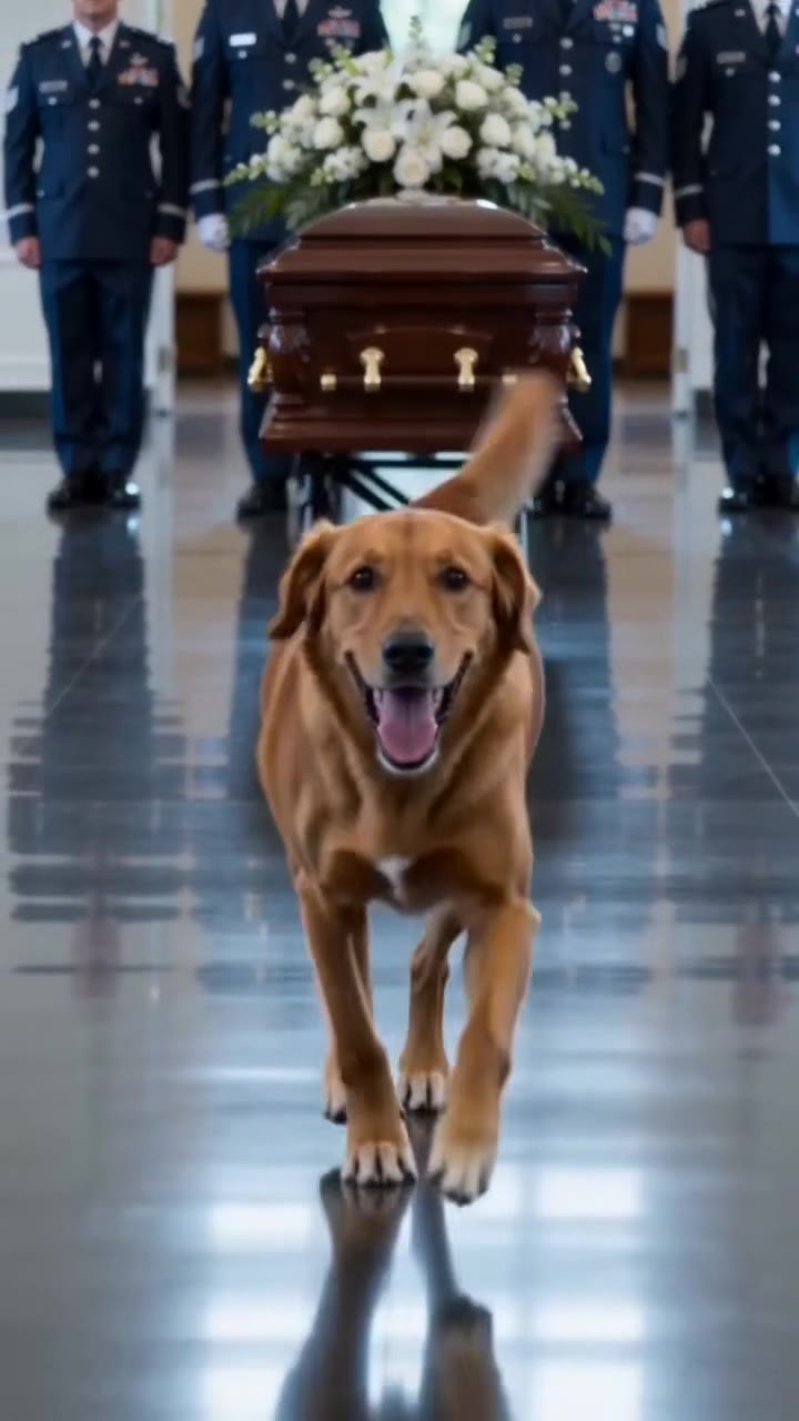 A Loyal K9 Barks at His Partner's Casket, Revealing a Dark Police Conspiracy