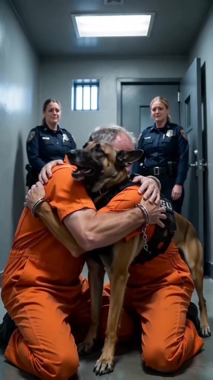 The Moment a Loyal K9 Found His Former Handler in a Cold Jail Cell