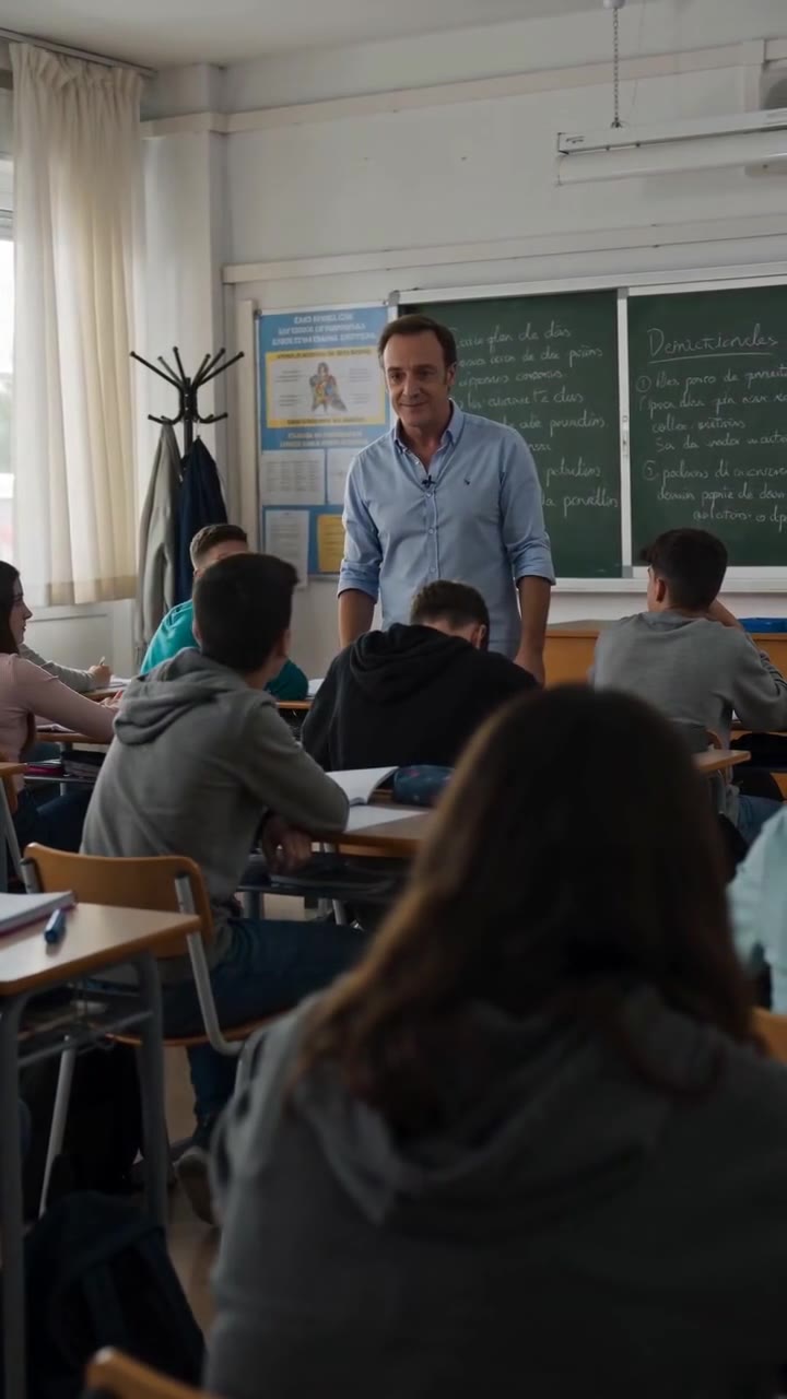 Una maestra destruyó mi pupitre por una foto y un general apareció para salvarme