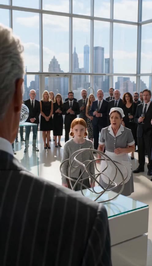 The Maid’s Daughter Challenged a Billionaire’s Art, and a Hidden Truth Was Exposed