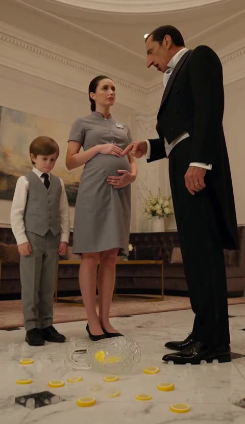 The Manager Made My Pregnant Wife Kneel — Then He Saw My Face and the Deed She Never Knew About