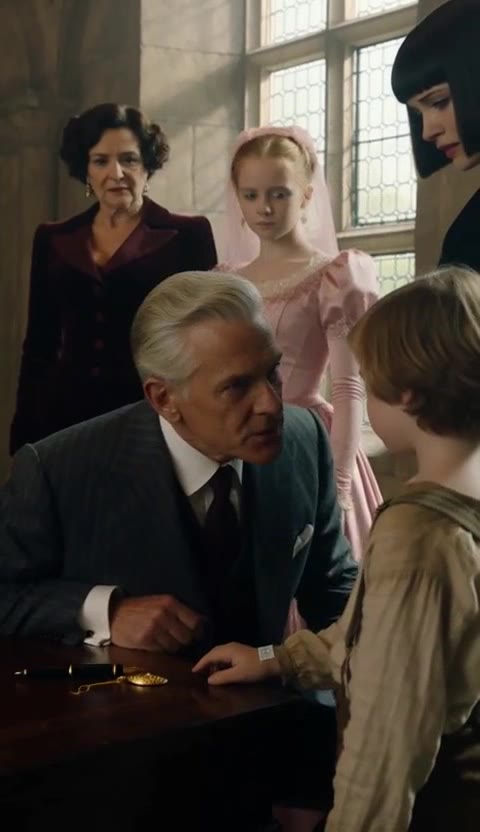 The Matron Slid Forged Papers Across the Desk — But the Barefoot Boy Knew the Locket’s Secret