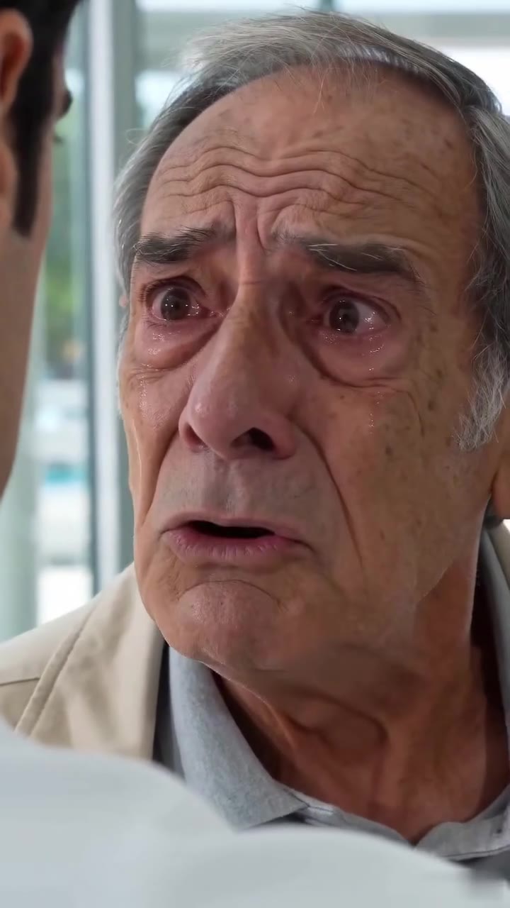 El médico detiene la expulsión de un anciano y descubre que es su padre