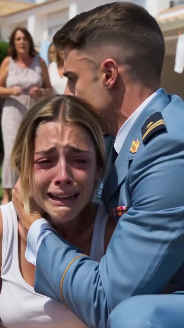 Mi cuidadora me tiró de la silla, pero mi prometido militar regresó a tiempo para salvarme
