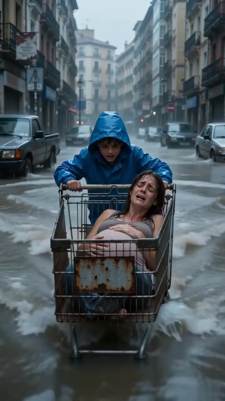 Mi esposo nos echó bajo la tormenta y mi pequeño hijo me salvó