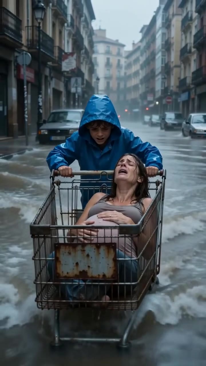 Mi esposo nos echó bajo la tormenta y mi pequeño hijo me salvó