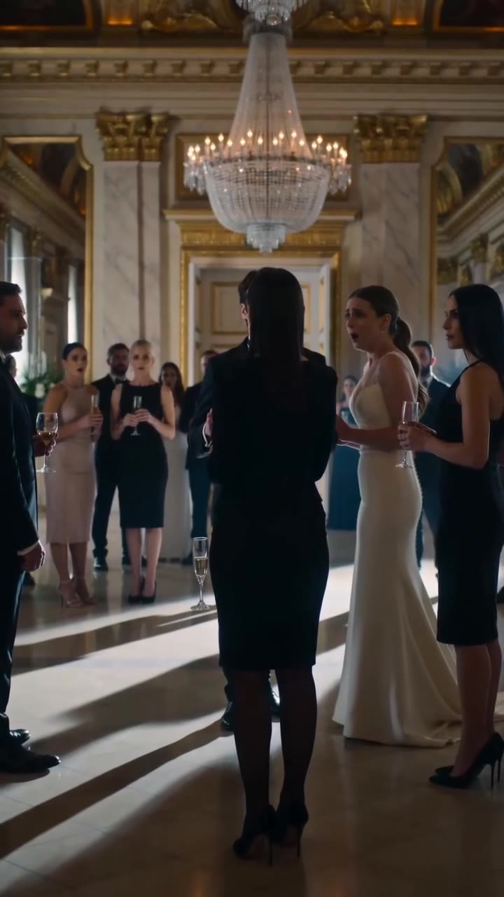 Mi ex acusó a mi pequeña de un robo, pero mi madre arruinó su boda