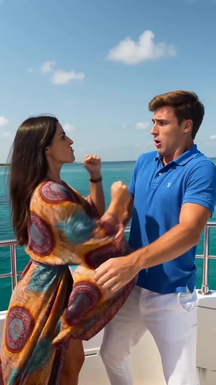 Mi prometido me arrojó al mar desde el yate sin saber quién me salvaría