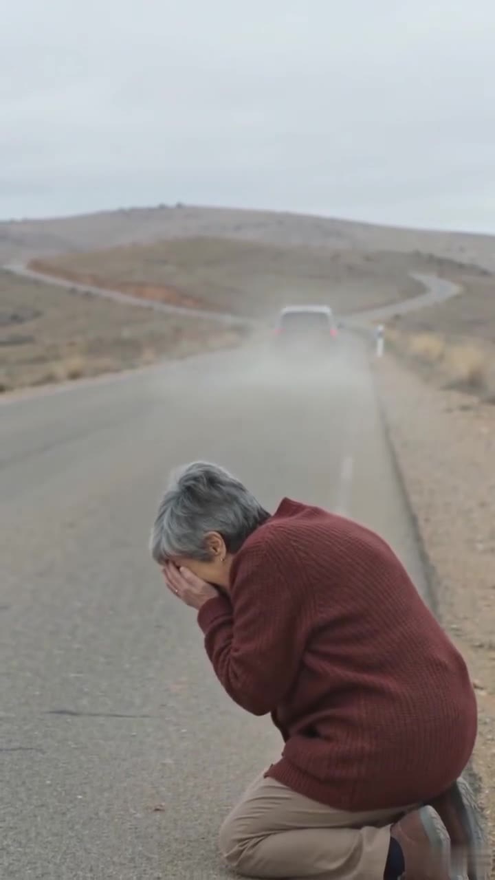 Mi propia hija me abandonó en una carretera desierta para quedarse con todo