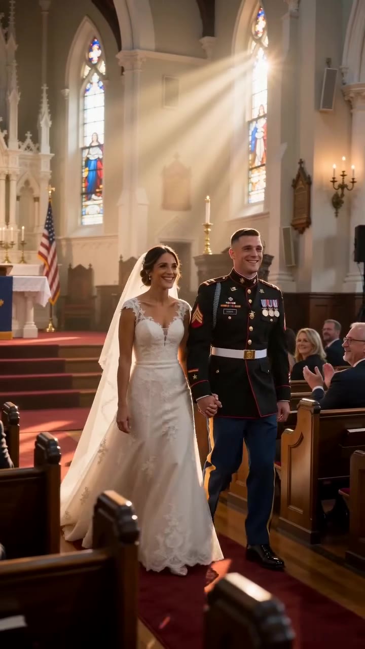 A Military Wedding Shattered When the Groom’s Father Reveals a Devastating Secret