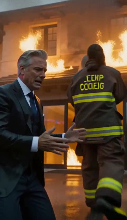 Millionaire Politician Demands Firefighters Leave His Driveway, Then Sees Who They Saved