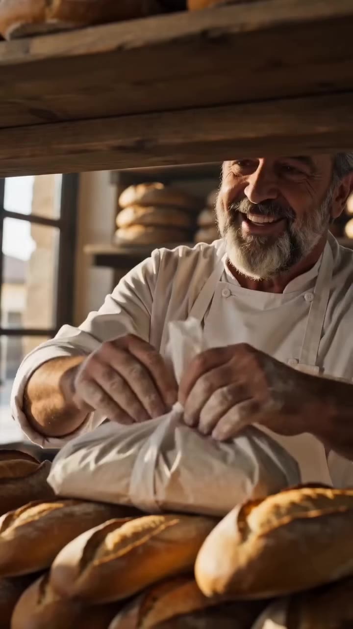 Un millonario compra toda la panadería tras ver cómo desprecian a dos niños huérfanos