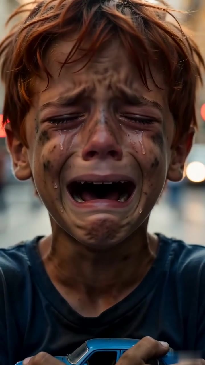 Un millonario ignora a un niño desesperado hasta que ve el juguete en su mano