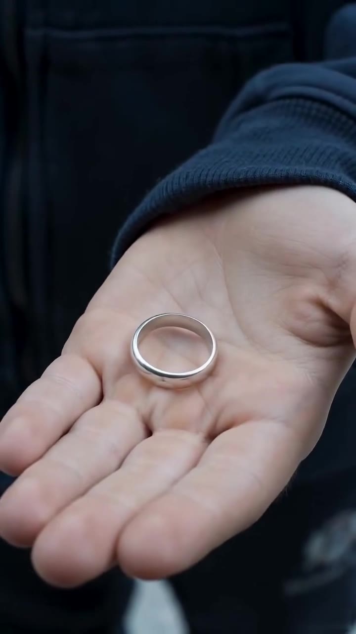 Un niño entregó un misterioso anillo al oficial de guardia revelando un doloroso secreto