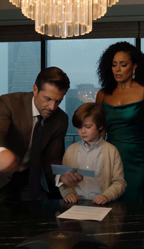 The Mistress Slammed a Fake DNA Report — My 7-Year-Old Son Broke the Seal and Destroyed Her