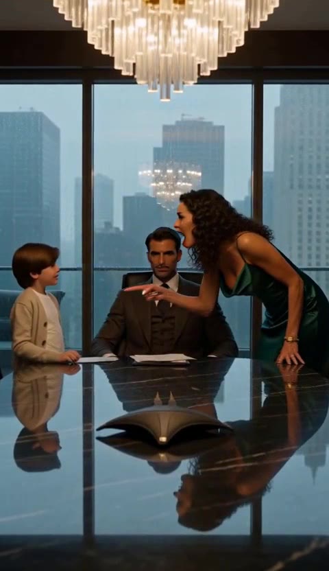 The Mistress Slammed a Fake Will — My Son's Blue Envelope Destroyed Her in Seconds