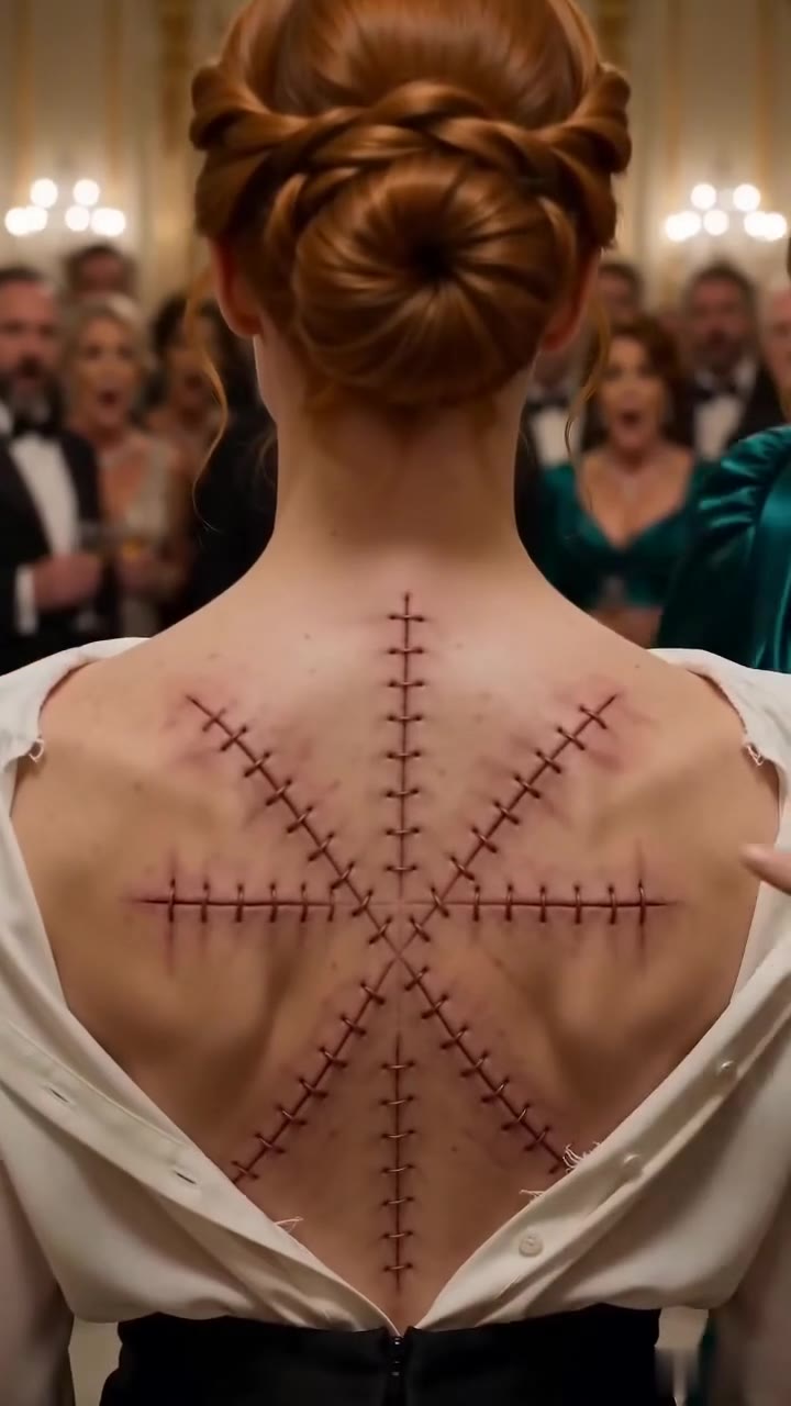 They Mocked My Scars at a High-Society Gala, Then an Admiral Walked In