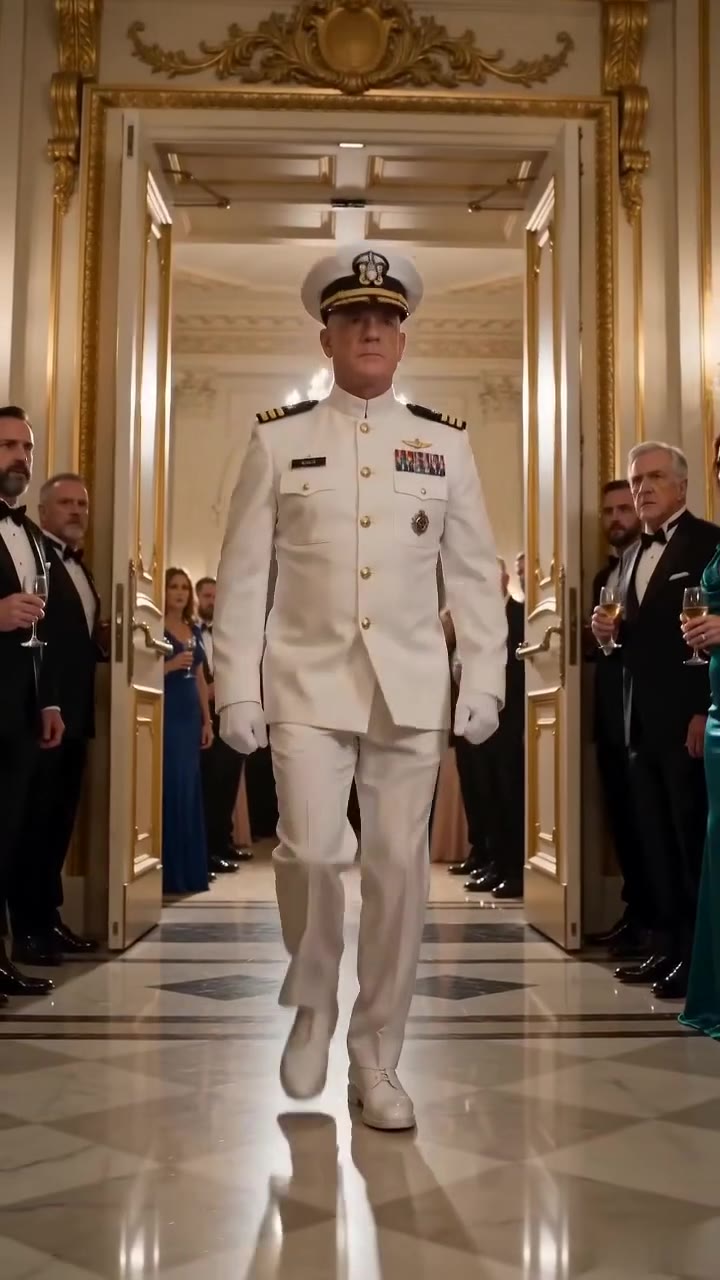 They Mocked My Scars at a High-Society Gala, Then an Admiral Walked In