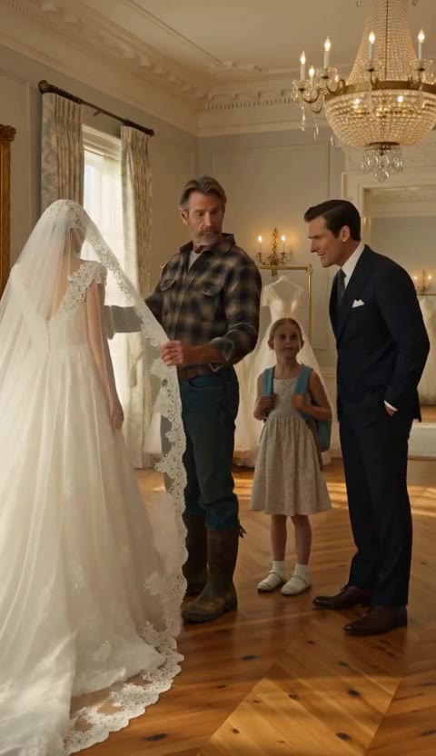 He Was Mocked for His Work Boots at a Bridal Shop — Then He Opened His Backpack and the Salesman's World Collapsed