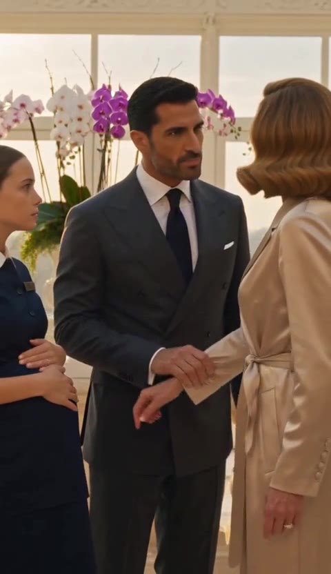 The Moment the Billionaire Caught the Heiress Shoving His Pregnant Wife — Her World Collapsed