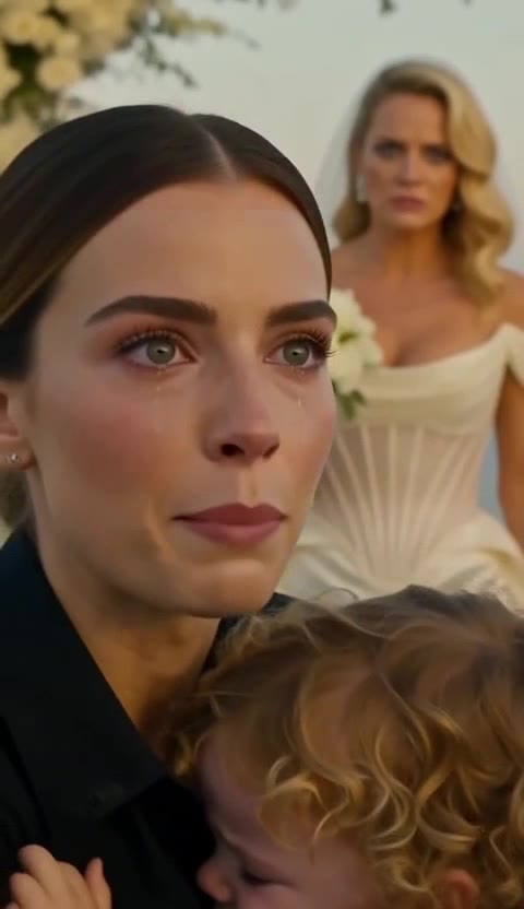 Mommy, Don't Let the Bad Man Hide You Again! Billionaire's Secret Revealed at Wedding