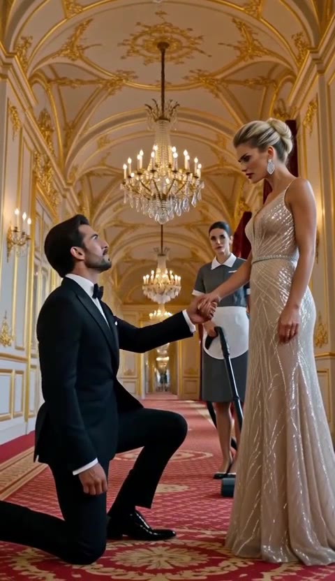 Mon héris poursuit sa femme de chambre et devant sa fiancée, il fait une demande choquante.