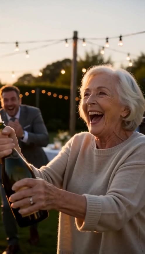 Mother Pops Champagne To Ruin Wedding, But Her Toast Reveals A Lifesaving Secret