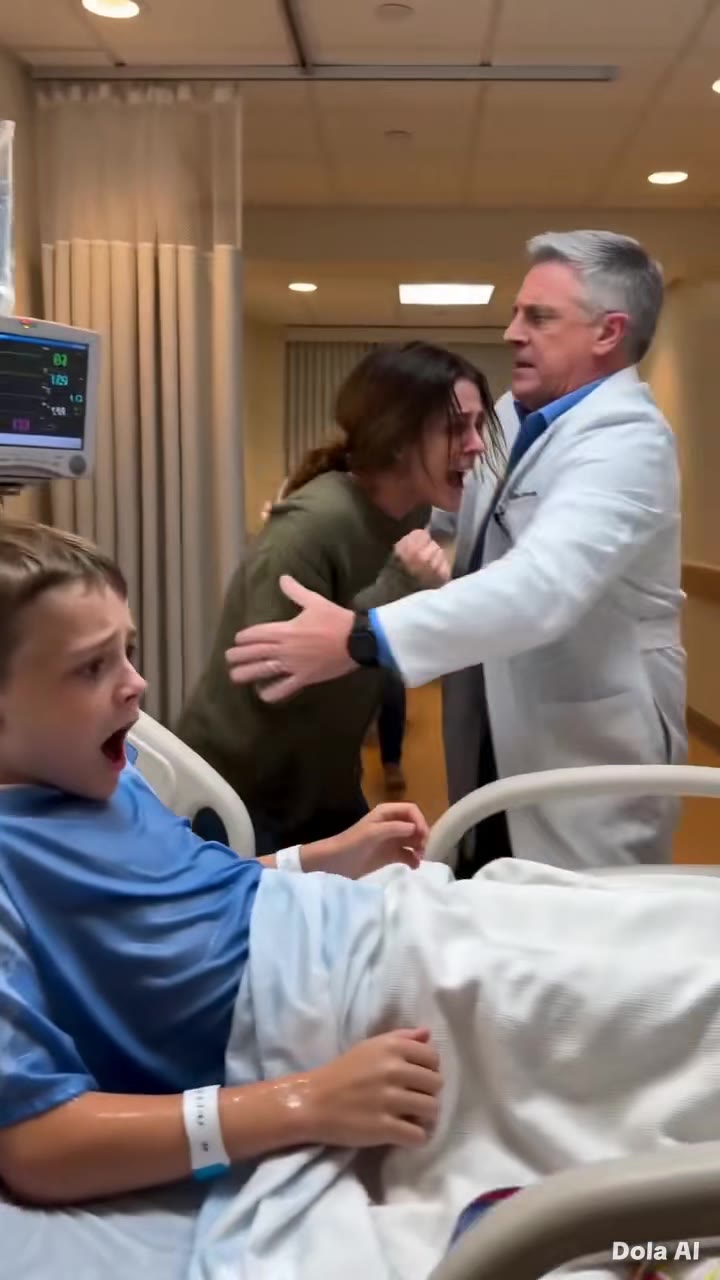 A Mother Pours Cold Water on Her Sick Son's Chest to Save His Life