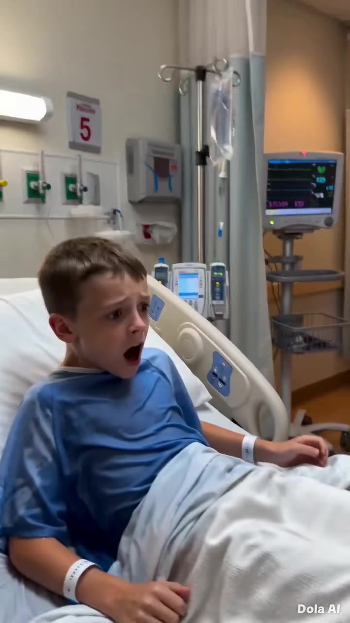 A Mother Pours Cold Water on Her Sick Son's Chest to Save His Life