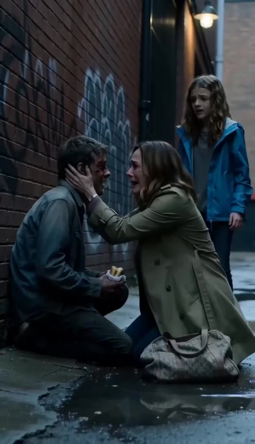 Mother Stops Daughter From Helping Homeless Boy, Only To Recognize Her Lost Son