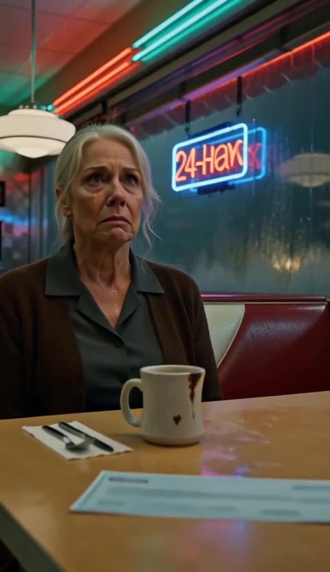 A Mother's Grief Collides With A Billionaire's Empire In A Rainy Night Diner.