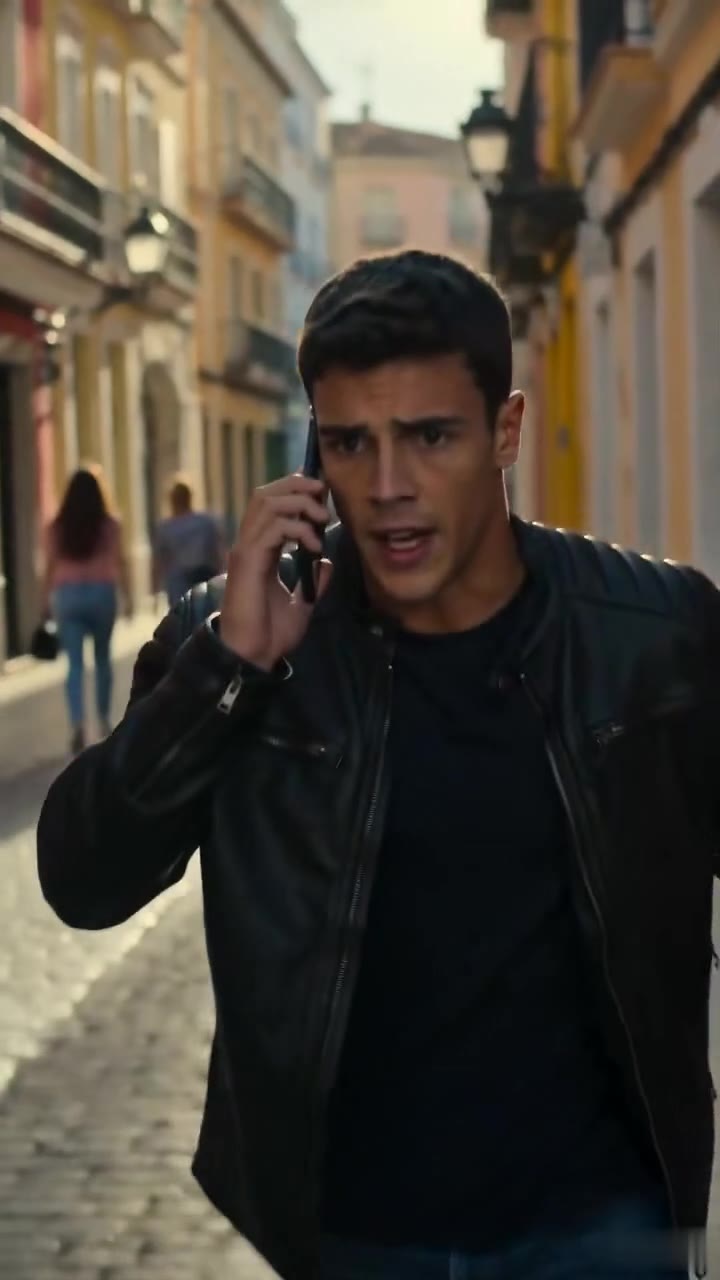 Un motorista misterioso salva a un joven humillado y revela un secreto del pasado