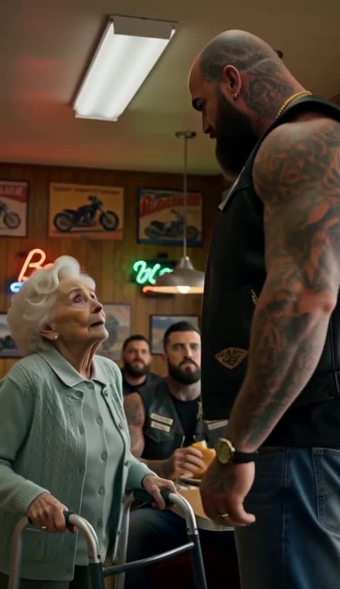 Moteros conocen a abuela y le hacen el favor más increíble de su vida