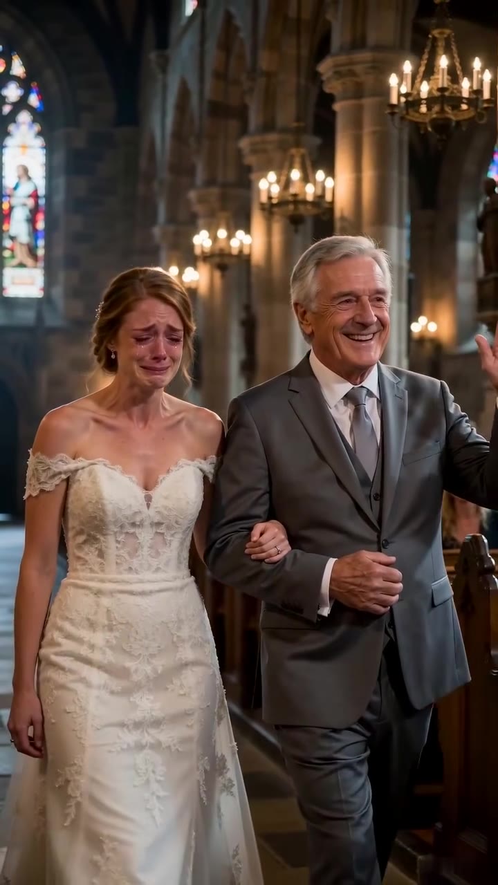 My Father Smiled Down the Aisle, Unaware of My Groom's Cruel Blackmail