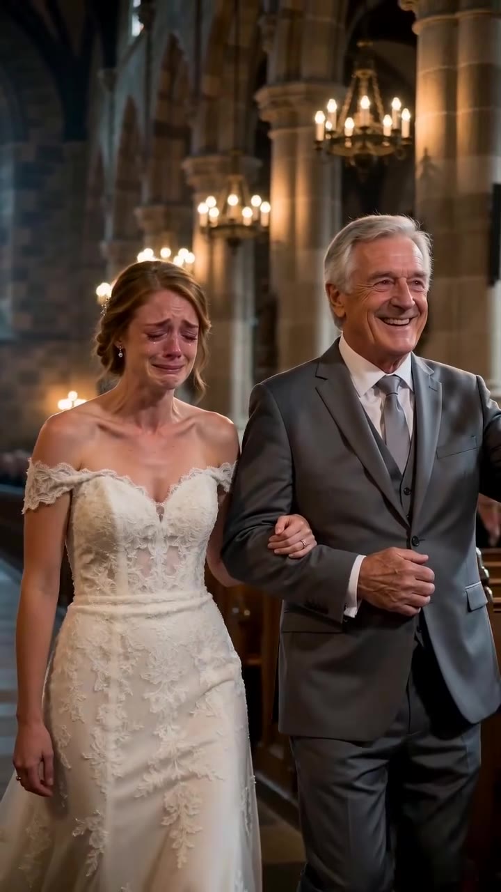 My Father Smiled Down the Aisle, Unaware of My Groom's Cruel Blackmail
