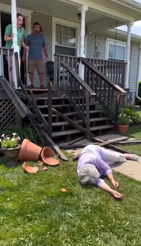My Mother Fell Through the Rotten Porch and Exposed My Husband's Darkest Secret