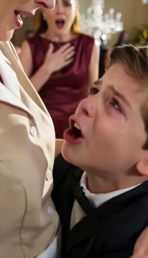 My Nanny is My Real Mother: A Seven-Year-Old’s Public Outburst Shatters a High-Society Family
