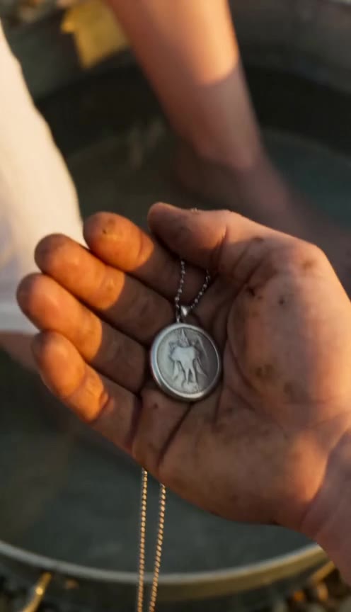 My Paralyzed Legs Felt His Touch, Then My Wealthy Father Saw His Silver Medallion
