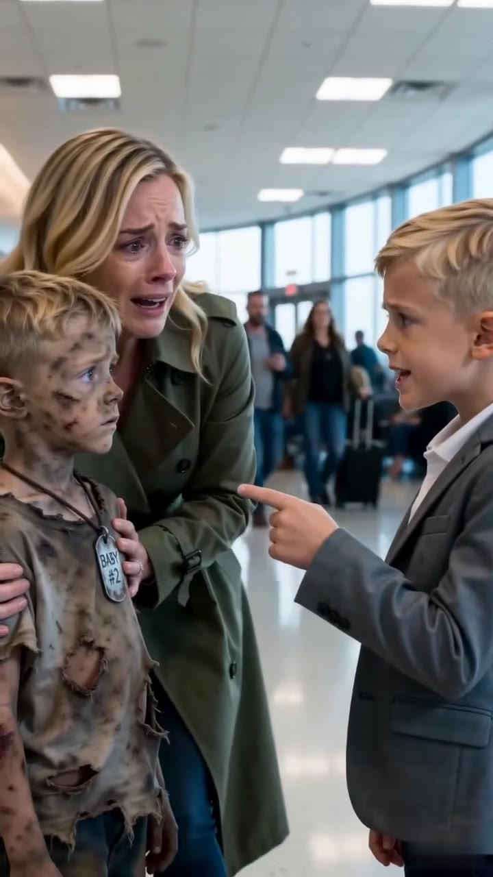 My Son Found His Identical Twin at the Airport, Uncovering a Dark Family Secret
