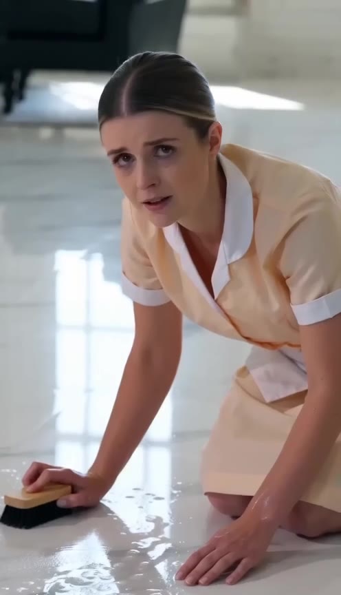 My Stepmother Forced Me to Scrub Floors, But My Fiancé Owned Her Mansion