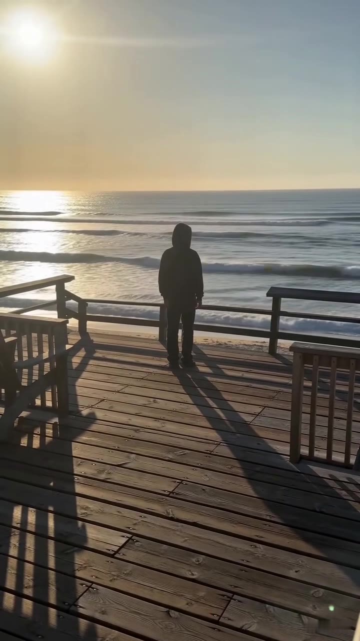 My Wife Disappeared at Sea But Every Sunset Her Silhouette Returns to Our Deck